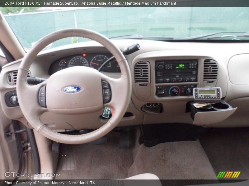 Dashboard of 2004 F150 XLT Heritage SuperCab