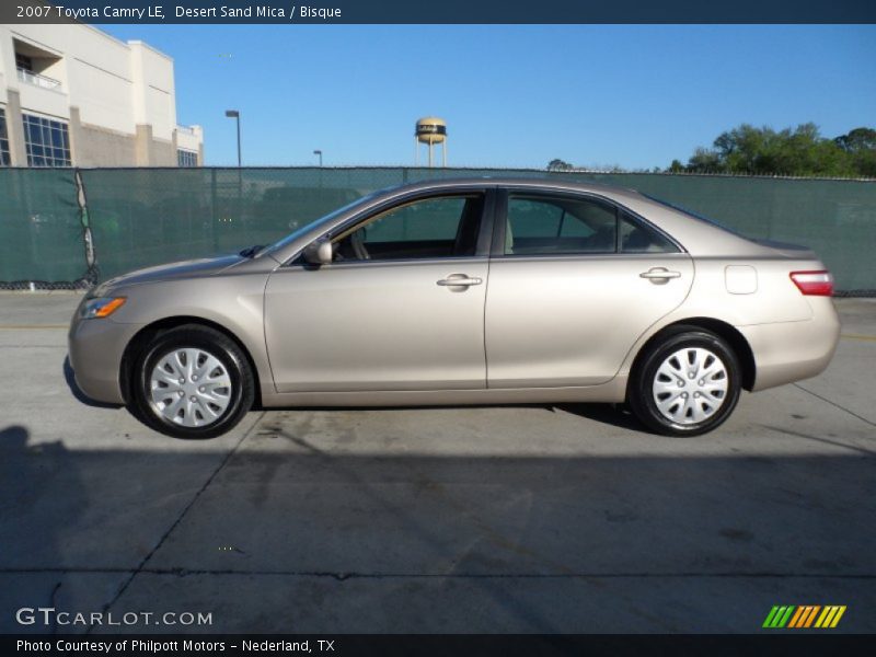 Desert Sand Mica / Bisque 2007 Toyota Camry LE