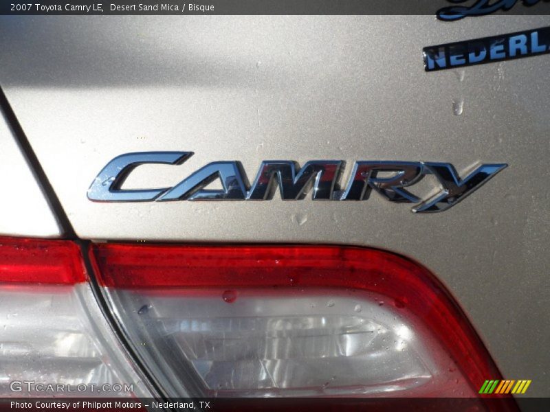 Desert Sand Mica / Bisque 2007 Toyota Camry LE