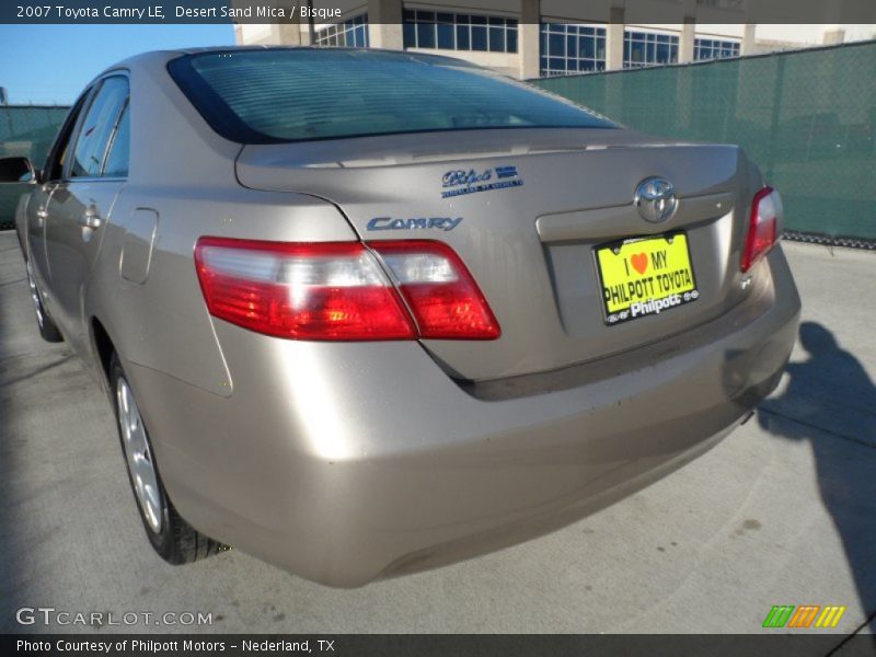 Desert Sand Mica / Bisque 2007 Toyota Camry LE