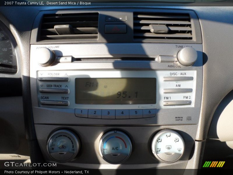 Desert Sand Mica / Bisque 2007 Toyota Camry LE