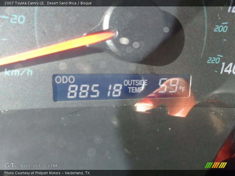 Desert Sand Mica / Bisque 2007 Toyota Camry LE