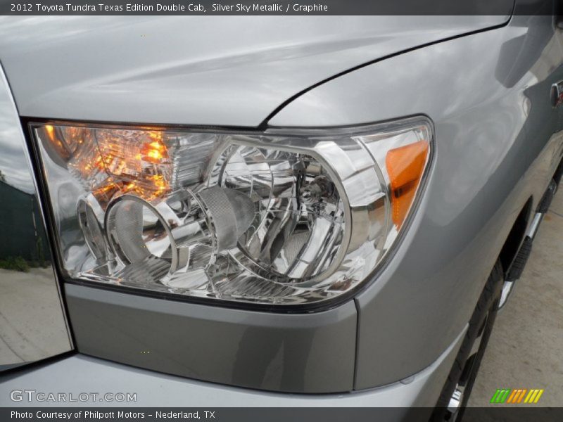 Silver Sky Metallic / Graphite 2012 Toyota Tundra Texas Edition Double Cab