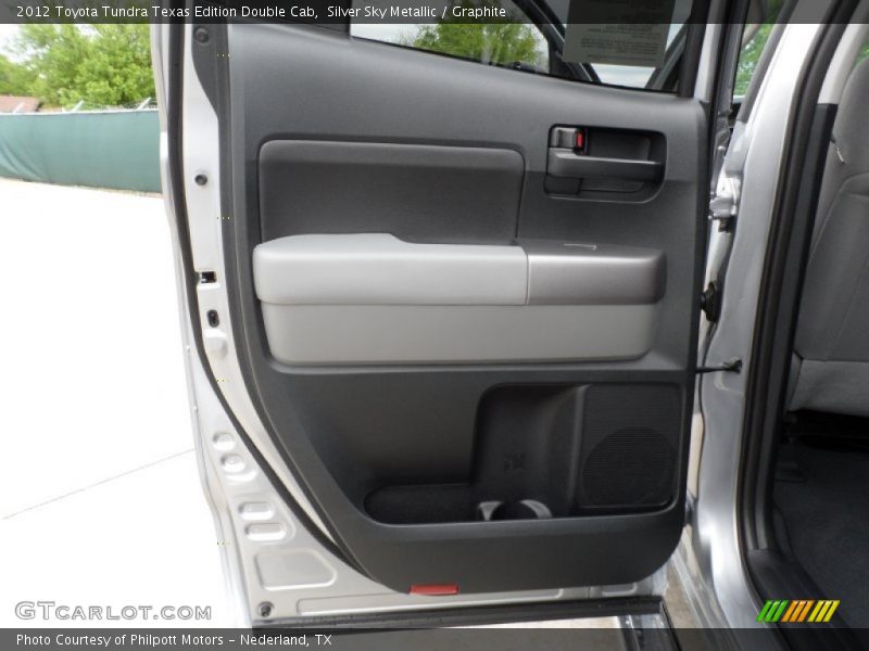 Silver Sky Metallic / Graphite 2012 Toyota Tundra Texas Edition Double Cab