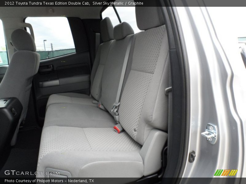 Silver Sky Metallic / Graphite 2012 Toyota Tundra Texas Edition Double Cab