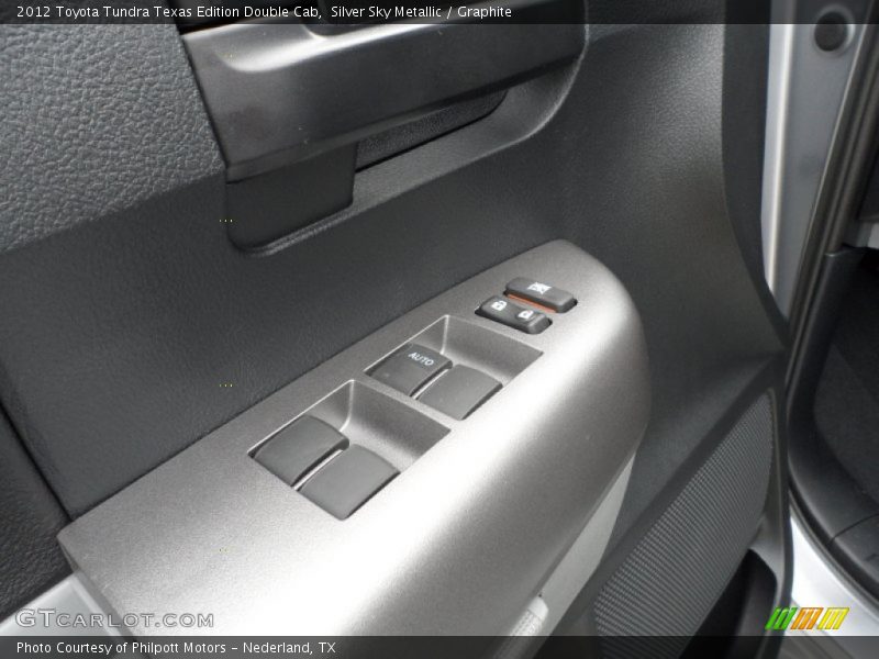 Silver Sky Metallic / Graphite 2012 Toyota Tundra Texas Edition Double Cab