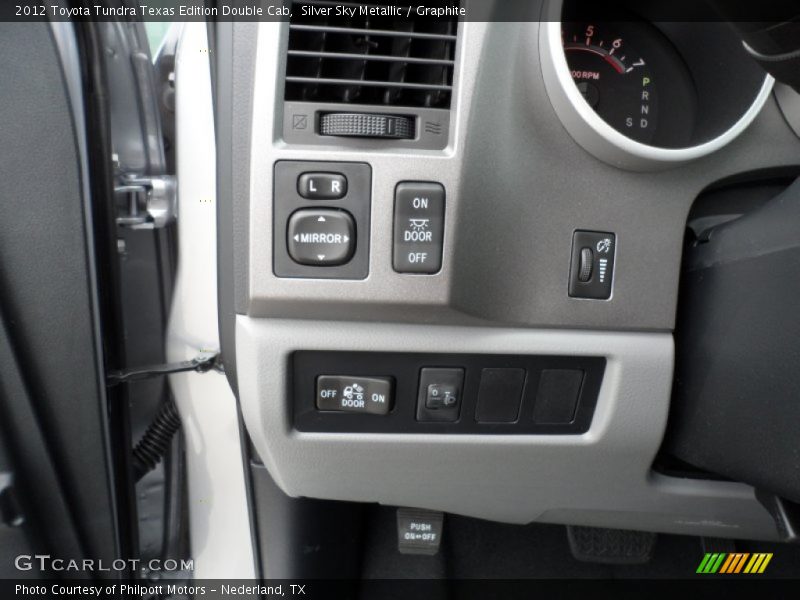 Silver Sky Metallic / Graphite 2012 Toyota Tundra Texas Edition Double Cab
