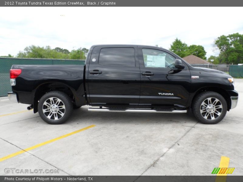 Black / Graphite 2012 Toyota Tundra Texas Edition CrewMax