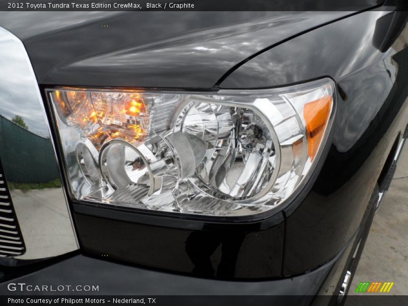 Black / Graphite 2012 Toyota Tundra Texas Edition CrewMax