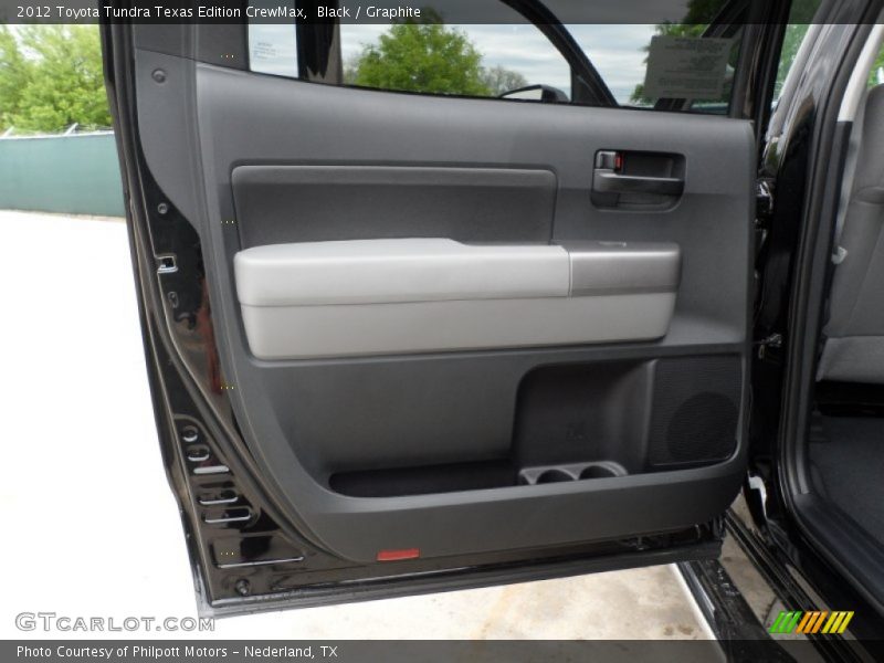 Black / Graphite 2012 Toyota Tundra Texas Edition CrewMax