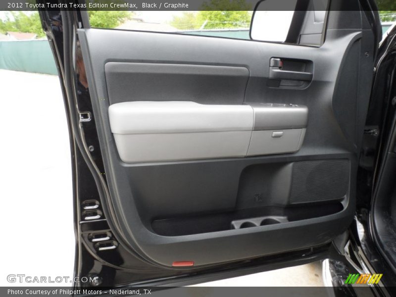 Black / Graphite 2012 Toyota Tundra Texas Edition CrewMax