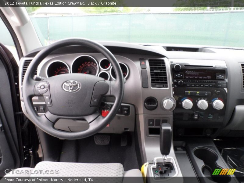 Black / Graphite 2012 Toyota Tundra Texas Edition CrewMax