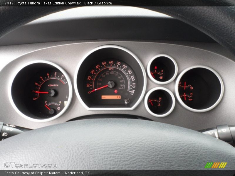 Black / Graphite 2012 Toyota Tundra Texas Edition CrewMax