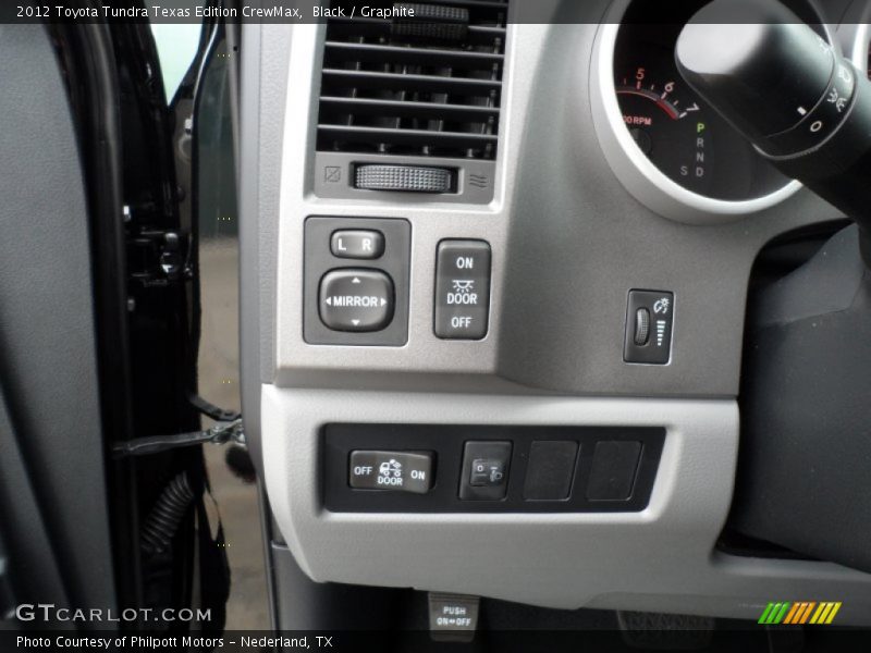 Black / Graphite 2012 Toyota Tundra Texas Edition CrewMax