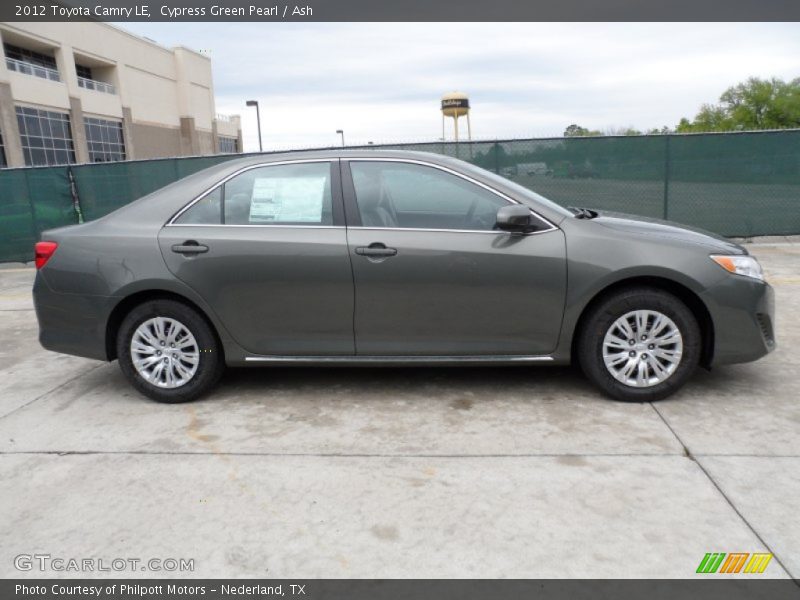 Cypress Green Pearl / Ash 2012 Toyota Camry LE