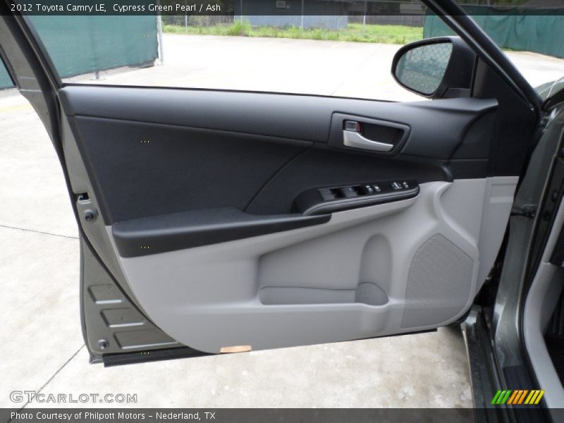 Cypress Green Pearl / Ash 2012 Toyota Camry LE