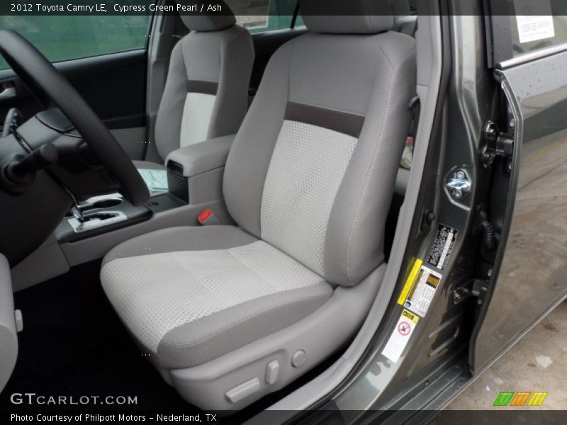 Cypress Green Pearl / Ash 2012 Toyota Camry LE