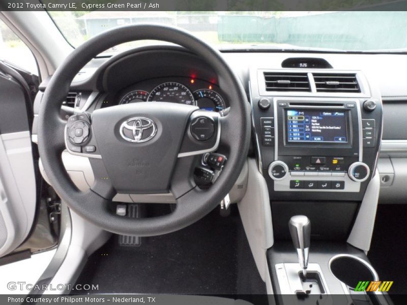 Cypress Green Pearl / Ash 2012 Toyota Camry LE