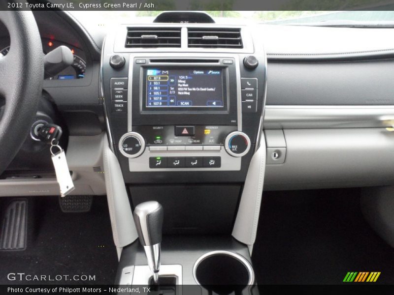 Cypress Green Pearl / Ash 2012 Toyota Camry LE