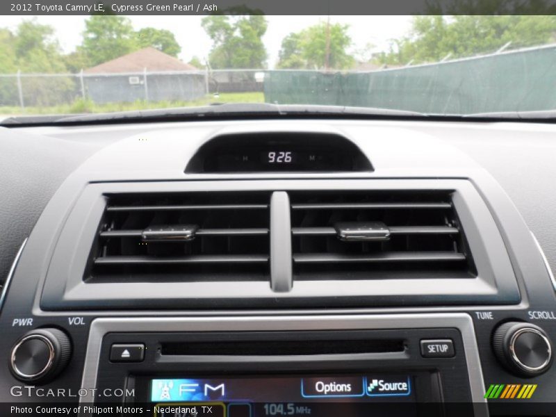 Cypress Green Pearl / Ash 2012 Toyota Camry LE