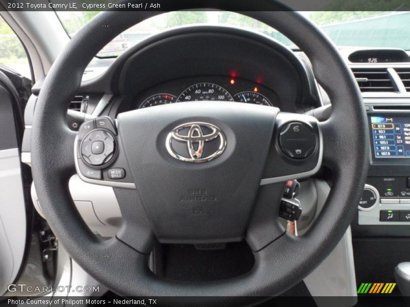Cypress Green Pearl / Ash 2012 Toyota Camry LE