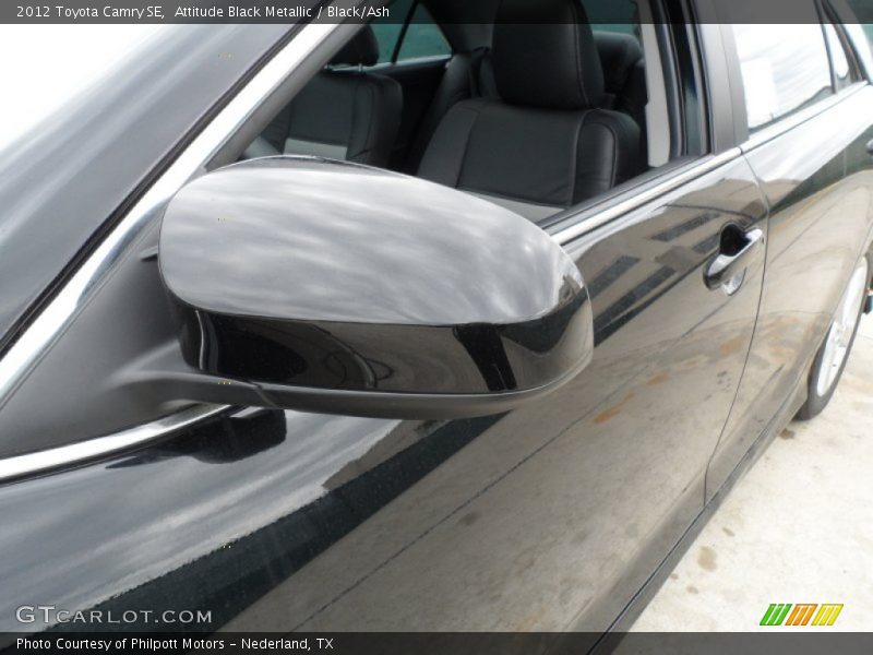 Attitude Black Metallic / Black/Ash 2012 Toyota Camry SE