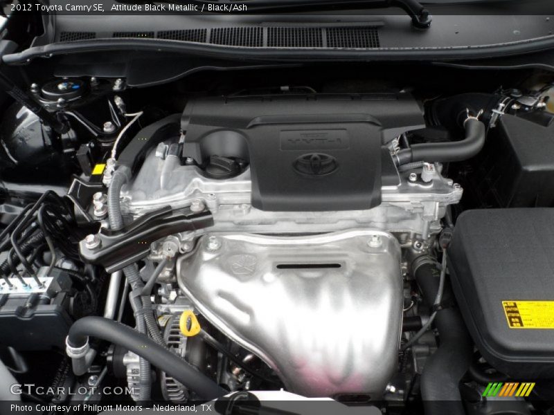 Attitude Black Metallic / Black/Ash 2012 Toyota Camry SE