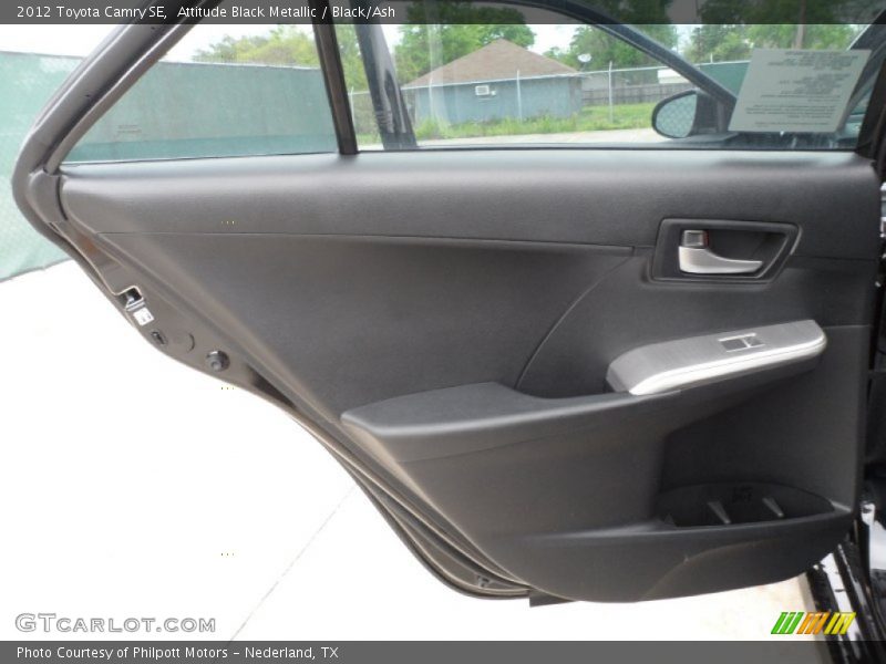 Attitude Black Metallic / Black/Ash 2012 Toyota Camry SE