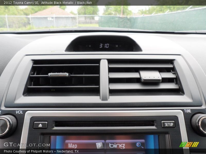 Attitude Black Metallic / Black/Ash 2012 Toyota Camry SE