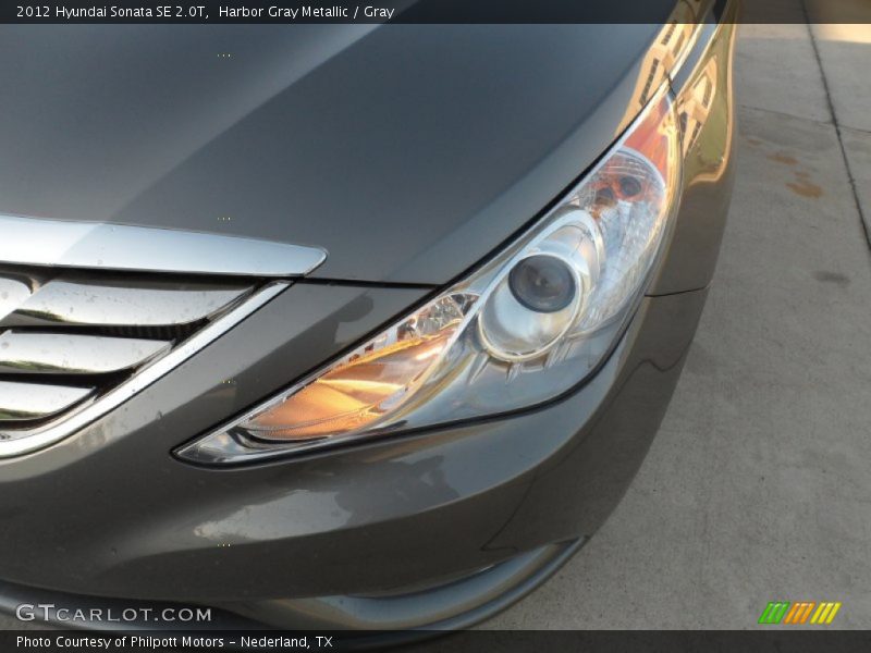 Harbor Gray Metallic / Gray 2012 Hyundai Sonata SE 2.0T