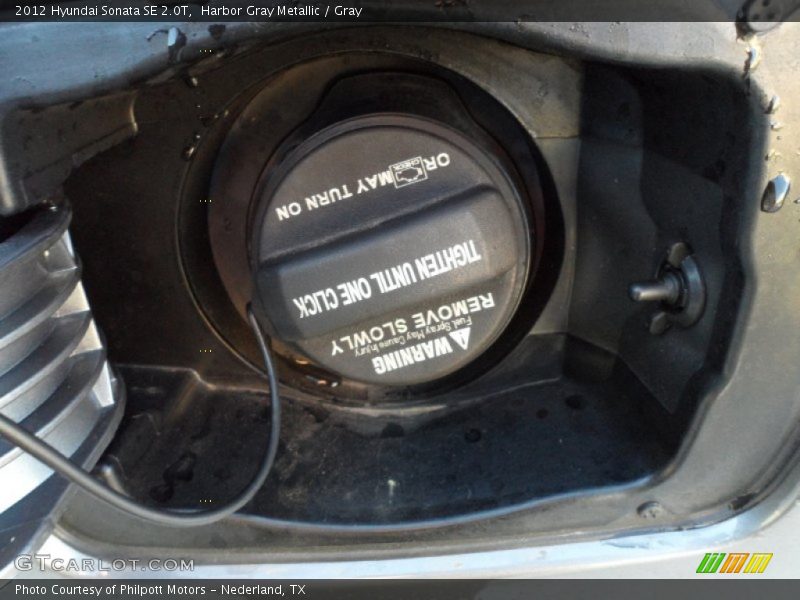 Harbor Gray Metallic / Gray 2012 Hyundai Sonata SE 2.0T