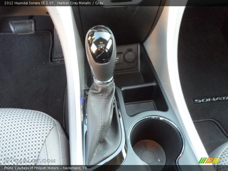 Harbor Gray Metallic / Gray 2012 Hyundai Sonata SE 2.0T