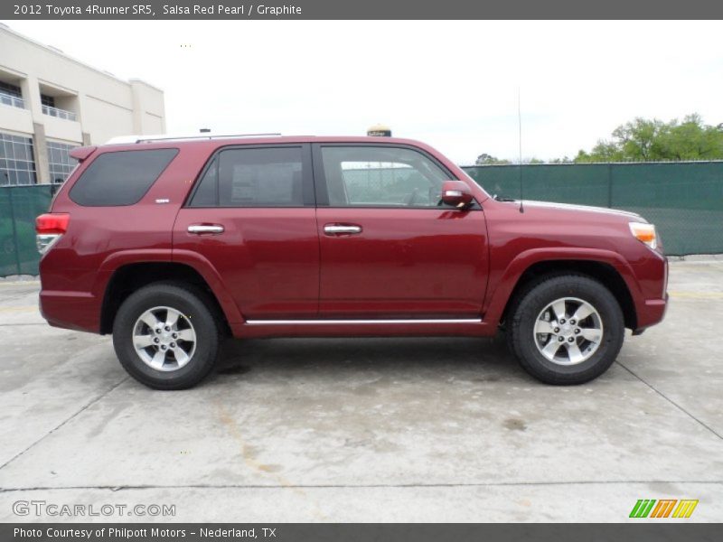 Salsa Red Pearl / Graphite 2012 Toyota 4Runner SR5