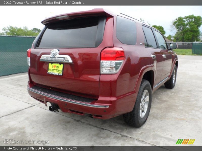 Salsa Red Pearl / Graphite 2012 Toyota 4Runner SR5