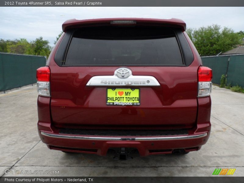 Salsa Red Pearl / Graphite 2012 Toyota 4Runner SR5