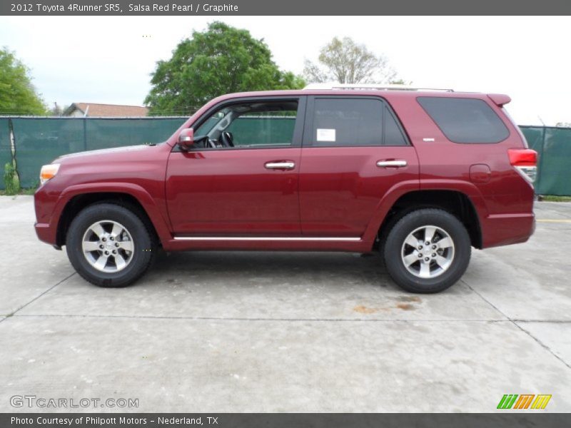 Salsa Red Pearl / Graphite 2012 Toyota 4Runner SR5