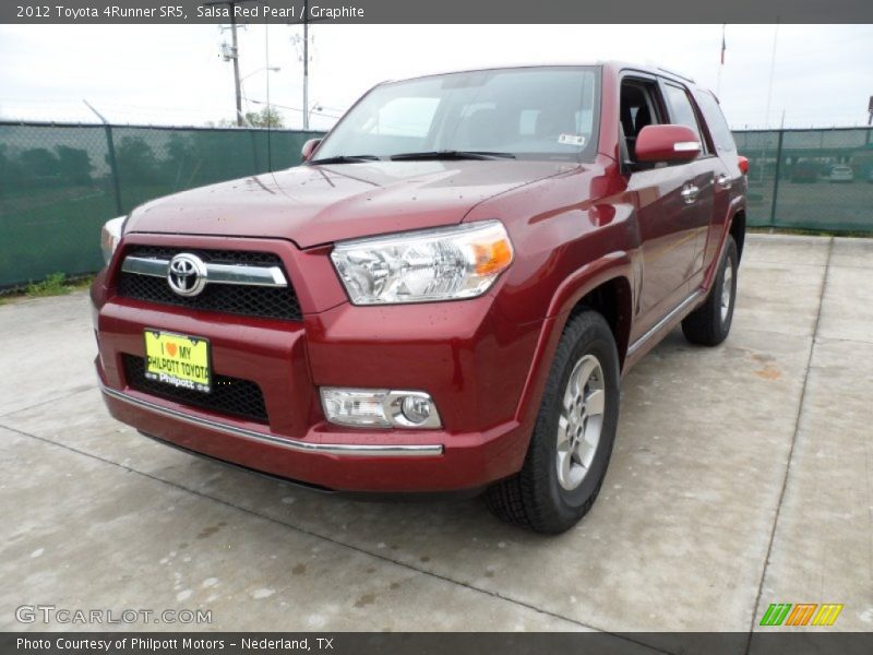 Salsa Red Pearl / Graphite 2012 Toyota 4Runner SR5