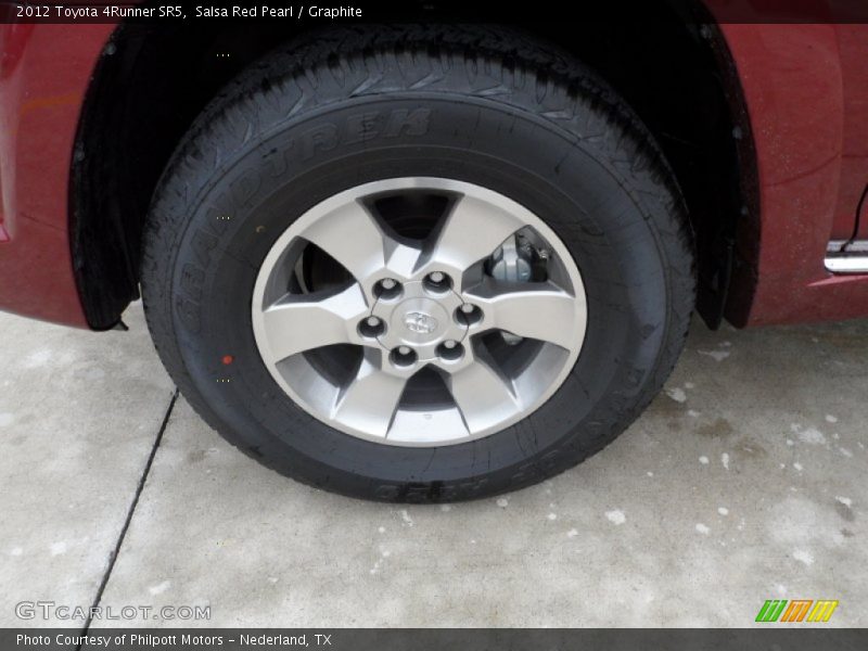Salsa Red Pearl / Graphite 2012 Toyota 4Runner SR5