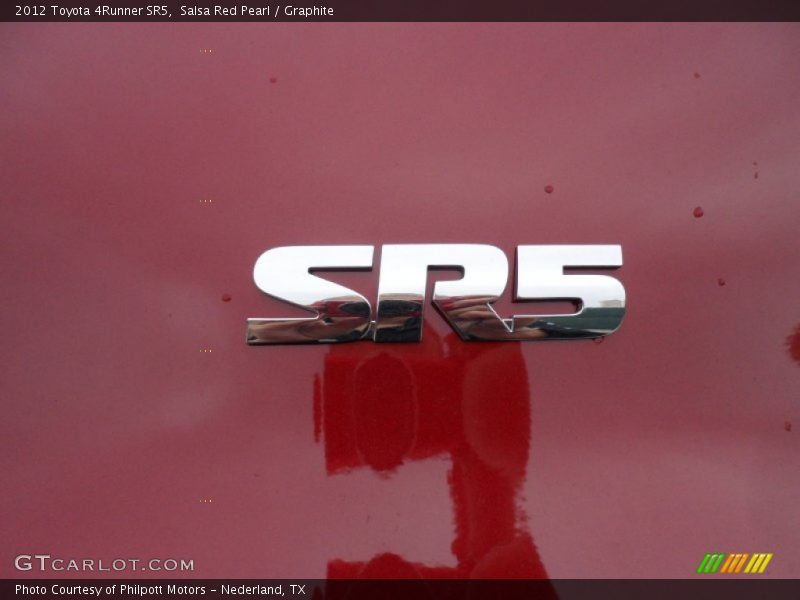 Salsa Red Pearl / Graphite 2012 Toyota 4Runner SR5
