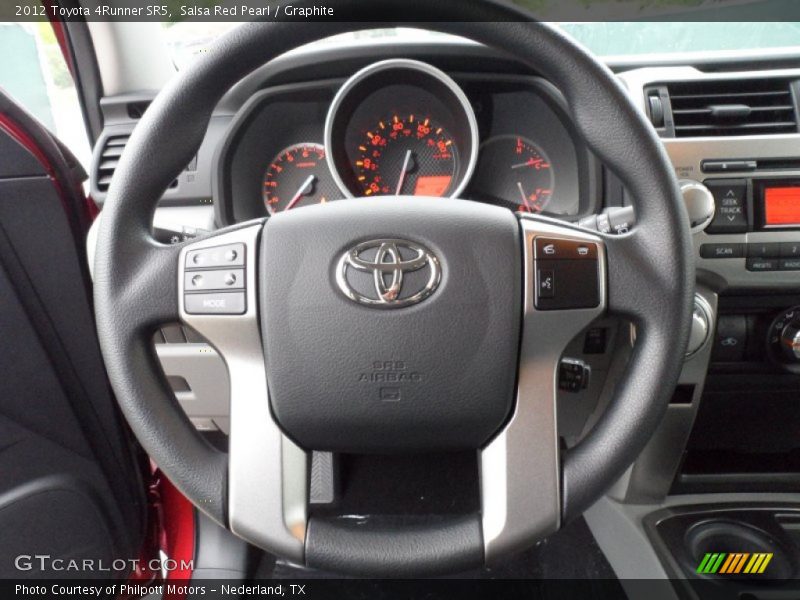 Salsa Red Pearl / Graphite 2012 Toyota 4Runner SR5