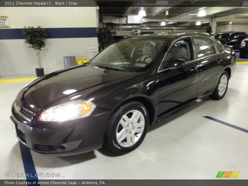 Black / Gray 2011 Chevrolet Impala LT