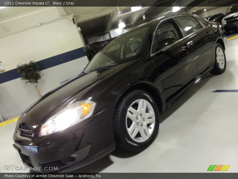 Black / Gray 2011 Chevrolet Impala LT