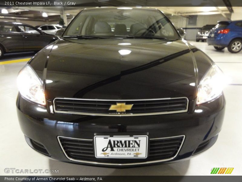 Black / Gray 2011 Chevrolet Impala LT