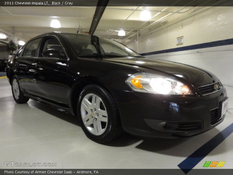 Black / Gray 2011 Chevrolet Impala LT