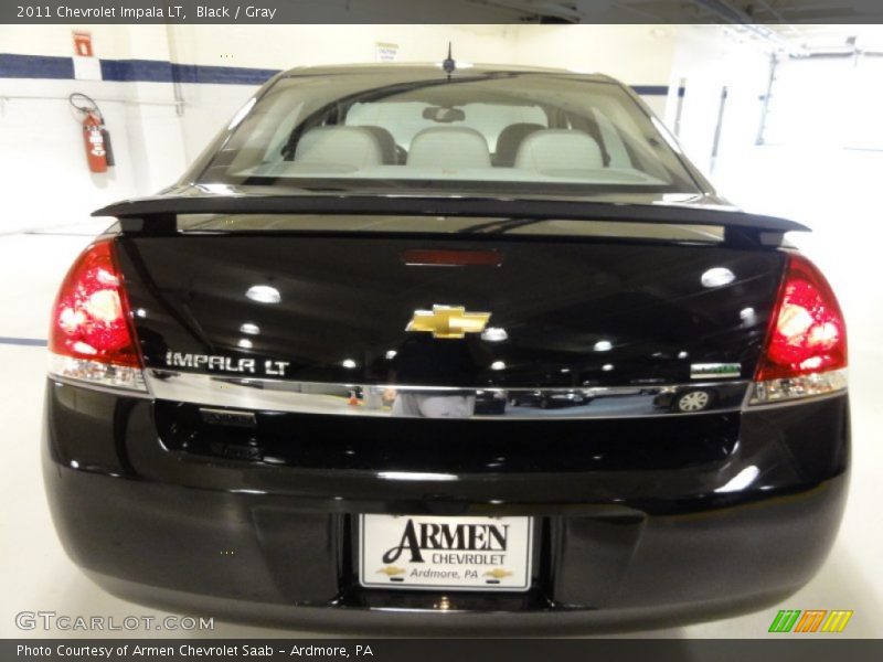 Black / Gray 2011 Chevrolet Impala LT