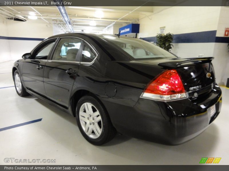 Black / Gray 2011 Chevrolet Impala LT