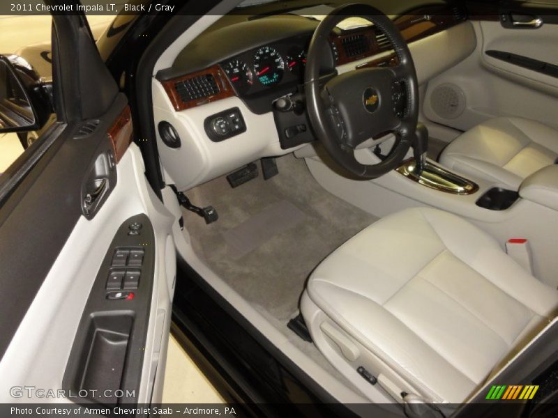 Black / Gray 2011 Chevrolet Impala LT