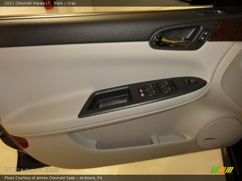 Black / Gray 2011 Chevrolet Impala LT