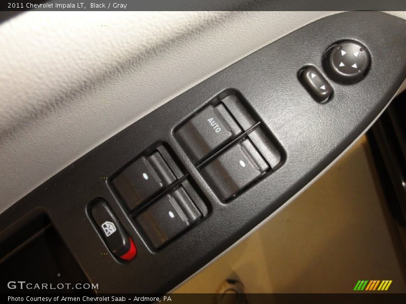 Black / Gray 2011 Chevrolet Impala LT