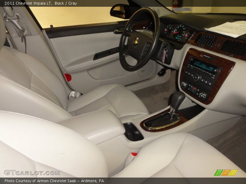 Black / Gray 2011 Chevrolet Impala LT